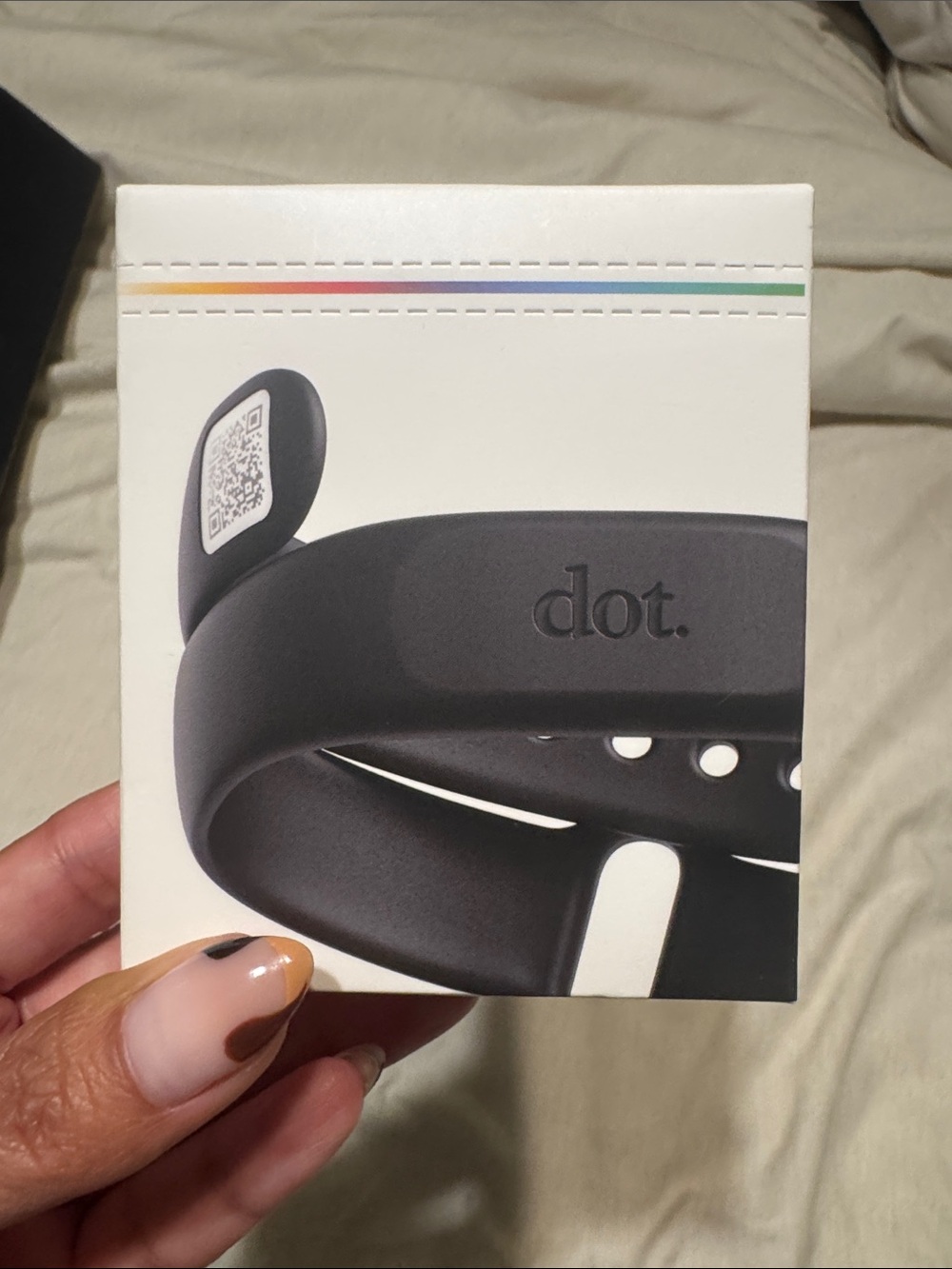 Dot hands free business card